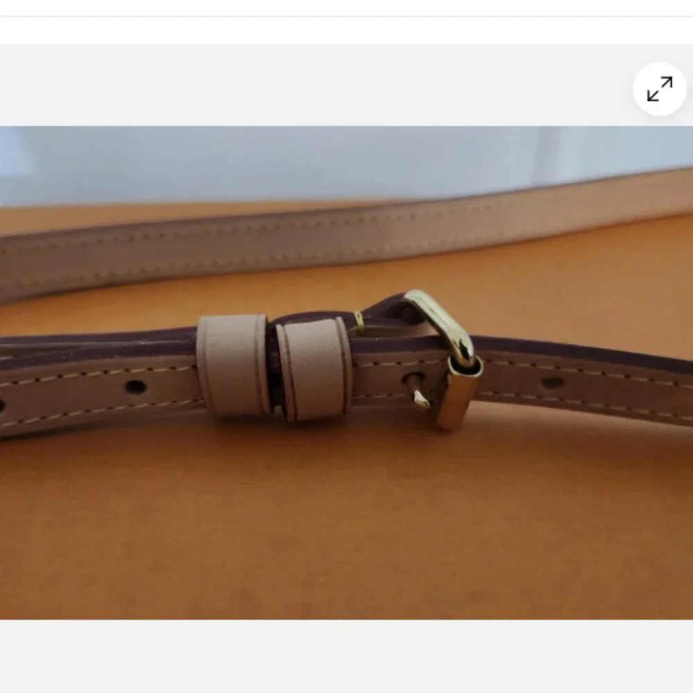 Louis Vuitton Rivoli NV PM Monogram Purse Bag With Tan Accents Authentic - Picture 14 of 16